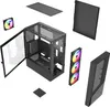 Gembird Pc-Gehäuse Fornax 4300 Midi Tower.3Xusb.lüfter Produktbild-Vorschau 9