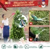 LARS360 Umelý vianočný stromček, výška 150 cm, s dreveným Náhľad obrázku produktu 4