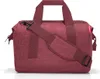 A maroon duffel bag is shown against a white background. Anteprima dell’immagine prodotto