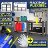 MASKO® Set da 2 scaffali da magazzino, scaffale per carichi Anteprima dell’immagine prodotto 4
