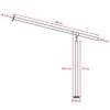 MONZANA® Edelstahl Eingangsgeländer 80cm Pflegeleicht Innen Produktbild-Vorschau 6