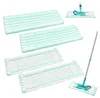 A collection of mop pads and a mop with a spray function, arranged on a white background. Produktbild-Vorschau