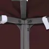 Tetto a padiglione 310 g / m² 3x3 m rosso vino Anteprima dell’immagine prodotto 3
