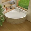 ECOLAM Badewanne Eckbadewanne BALA 130 x 130 cm Acrylwanne Produktbild-Vorschau 4