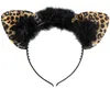 Cerchietto leopardato con strass Anteprima dell’immagine prodotto 5