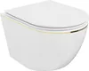 Mexen Lena Vetroceramica wc Rimless con sedile a chiusura Anteprima dell’immagine prodotto 1