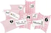 DIY Adventskalender Christkind zum Befüllen rosa Produktbild-Vorschau 1