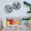 Wallity, Mucbir, decorazione murale, nero, metallo, 100 x Anteprima dell’immagine prodotto 4