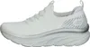 A side view of a white Skechers sneaker with silver accents. Podgląd zdjęcia produktu