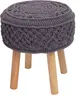 Sitzhocker HWC-J43, Strickhocker Hocker Fußhocker, 45x41cm Produktbild-Vorschau 1