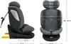 Seggiolino auto Kinderkraft I-GROW 2 PLUS 0-36 kg, I-SIZE Anteprima dell’immagine prodotto 16
