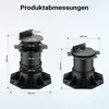 Podstavec Wiltec na palubovky, 2700 kg, 140-210 mm, výškovo Náhľad obrázku produktu 11