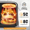 Teplovzdušná fritéza 10L dvojkomorová bezolejová mini rúra Náhľad obrázku produktu 3