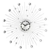 Wanduhr "Metall mit Strasssteinen" Ø50 cm Produktbild-Vorschau 2