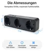 VOOMY Adattatore per prese multiple 5 in 1 con 2 USB e 3 Anteprima dell’immagine prodotto 7