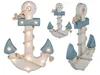 Holz-Anker mit Seil & 12 warmweißen LED, ca. 33,5 x 23 Produktbild-Vorschau 13