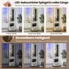 GOPLUS Drehbarer Schmuckschrank mit LED Beleuchtung, Produktbild-Vorschau 3