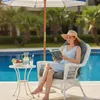 Coussins pour fauteuils à bascule d'extérieur avec sangles, Voir les images du produit 6