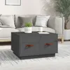 The Living Store Couchtisch Grau 60x53x35 cm Massivholz Produktbild-Vorschau 1