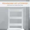 HOMCOM Jídelní židle, sada 2 ks, dřevěná kuchyňská židle s Náhled obrázku produktu 5