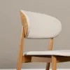 Bronx71 Esszimmerstuhl Bohdi Eiche Natur / off white Produktbild-Vorschau 7