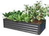 PRIMEYARD Carré potager surélevé LUCA, acier, anthracite Voir les images du produit 1