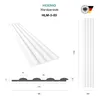 HEXIMO Lamellenwand (Musterstück) aus XPS - Lamellen Produktbild-Vorschau 2