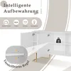 Sideboard Breite 138 cm, Wohnzimmerschrank, Produktbild-Vorschau 4