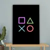 MuchoWow® - Leinwandbilder - Gaming - Neon - Konsole - Produktbild-Vorschau 4