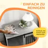 A hand is wiping a surface with a cloth, next to a lamp and a book, on top of a dog crate. Anteprima dell’immagine prodotto