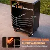 Outsunny Gas Heizstrahler Outdoor 1,5-4,2 kW Produktbild-Vorschau 8