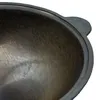 Usbekischer Kazan-Kessel 8L – Traditioneller Gusseisen Wok Produktbild-Vorschau 3