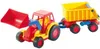 WADER Basics Traktor mit Schaufel und Anhänger, 1Stück Produktbild-Vorschau 2
