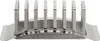 A stainless steel toast rack is shown against a white background. Produktbild-Vorschau