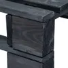 vidaXL Palette da esterno Holz Schwarz Anteprima dell’immagine prodotto 4