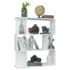 vidaXL Bücherregal/Raumteiler Weiß 80x24x96 cm Produktbild-Vorschau 6