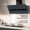 Klarstein WiFusion Hotte Aspirante - 90 cm, 690 m³/h, CEE Voir les images du produit 3