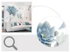 Wandaufkleber Lotus Blume Schmetterling, 1 Stück, 3D Produktbild-Vorschau 6