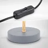B.K.Licht Tischleuchte Grau Textilschirm Ø20cm max. 40W E27 Produktbild-Vorschau 4