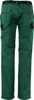 Back view of green work pants with black and red accents. Produktbild-Vorschau