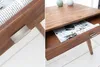 Design Schreibtisch RETRO 120cm braun Sheeshamholz stone Produktbild-Vorschau 8