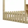 Flieks Kinderbett Hausbett 140x190cm mit Led, Bodenbett mit Produktbild-Vorschau 9
