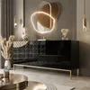 Kommode SANTILE auf goldenen Beinen, schwarz glänzend Produktbild-Vorschau 2