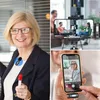 Duale kabellose Lavalier-Mikrofone für iPhone, Android, Produktbild-Vorschau 2