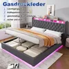 Letto imbottito MODFU 180x200 con contenitore, letto Anteprima dell’immagine prodotto 4