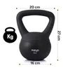FIZYO Soft Kettlebell – Gefüllt mit Eisensand, rutschfester Produktbild-Vorschau 3