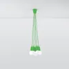 Pendelleuchte DIEGO 5 Grün - 5x E27 Fassung - max. 5x60W - Produktbild-Vorschau 5