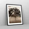 Gerahmtes Poster - Schwarzer Rahmen - Baum Feld Natur - Produktbild-Vorschau 8