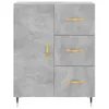 vidaXL Highboard Betongrau 69,5x34x180 cm Holzwerkstoff -  Produktbild-Vorschau 9
