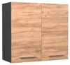 Hängeschrank Vicco Fame-Line Goldkraft Eiche/Anthrazit 80 Produktbild-Vorschau 1